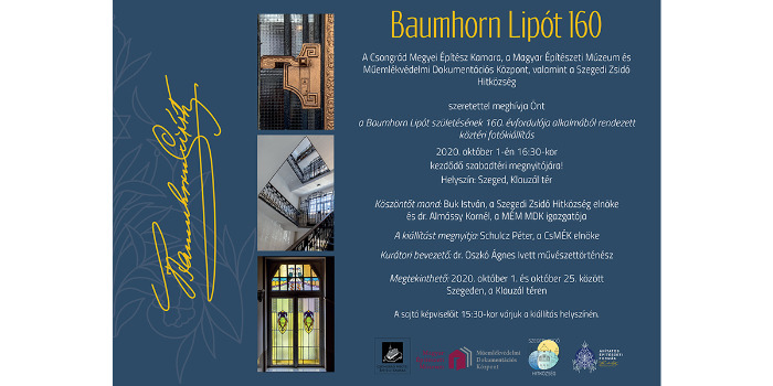 Baumhorn Lipót 160 – Köztéri fotókiállítás Szegeden