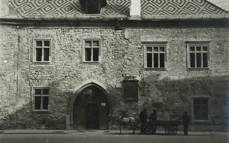 Kolozsvár, Mátyás-ház 1942-ben. Lymbus, Lux Kálmán-hagyaték, ltsz. 1690/207.