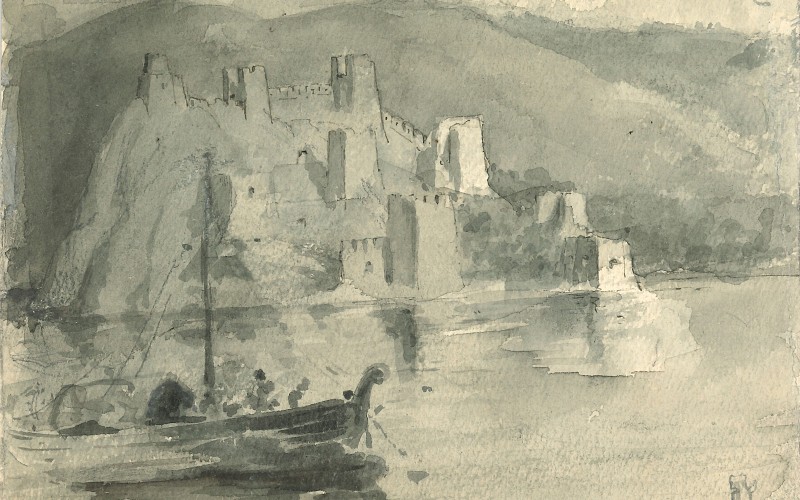 Galambóc, vár. Lymbus, Möller István-hagyaték, ltsz. K 675/17. 