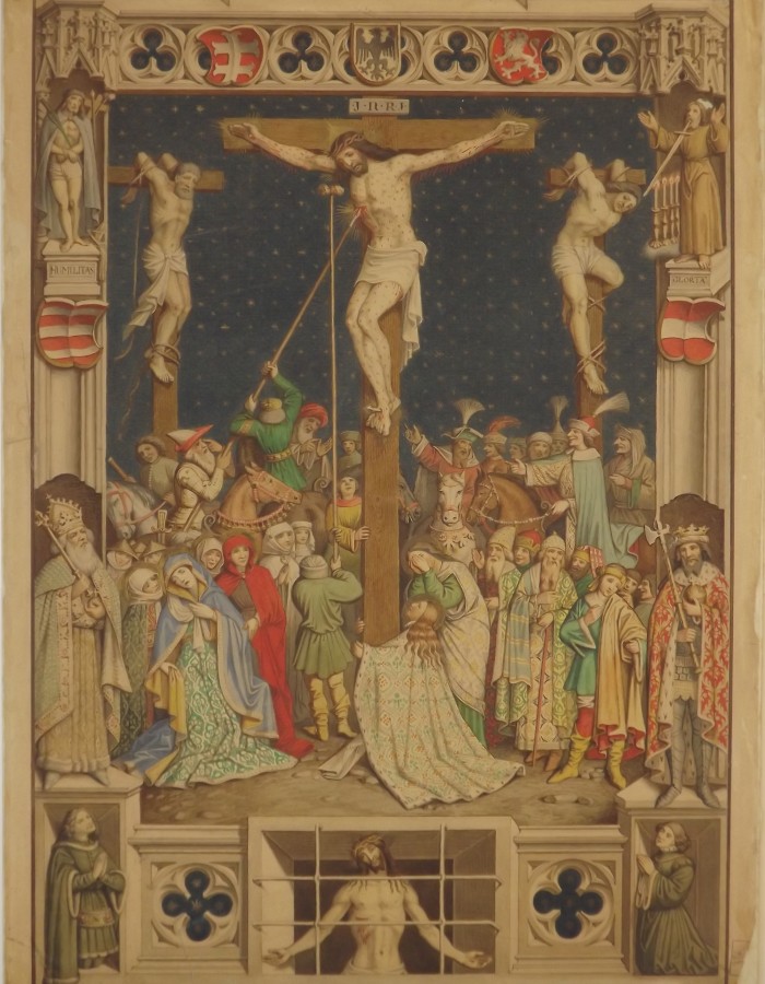 Nagyszeben, evangélikus templom_ Kálvária_1873_ltsz. FM 403