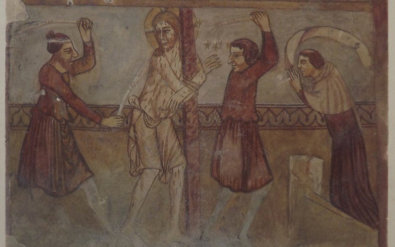 Zsigra, római katolikus templom_Krisztus ostorozása_Tary Lajos_1913_ltsz. FM 670