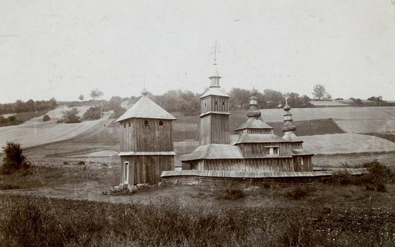 Hutás (Hutka, Szlovákia), Görögkeleti templom, 1904, Divald Kornél felvétele (ltsz.: 003.291P)