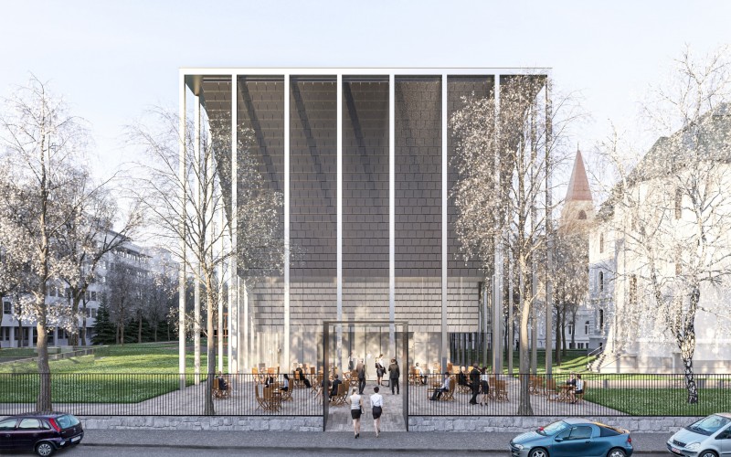 Magyar Építészeti Központ és Múzeum Tervpályázat 2023 Megvétel ARCH-STUDIO Tervező Szervező Szolgáltató Kft.