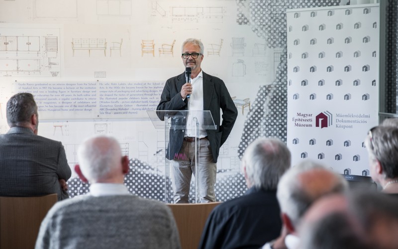 Cselovszki Zoltán, az Iparművészeti Múzeum főigazgatójának köszöntője