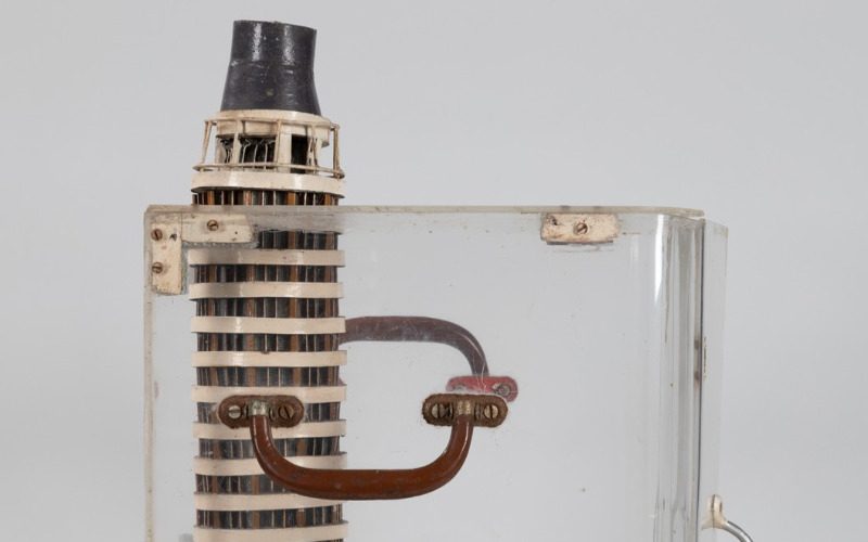 Molnár Szilveszter: A Szrogh György tervei alapján emelt Budapest Szálló makettje, 1968. MÉM MDK Múzeumi Osztály, lelt. sz. 2021.3.2. fotó: F. Tóth Gábor