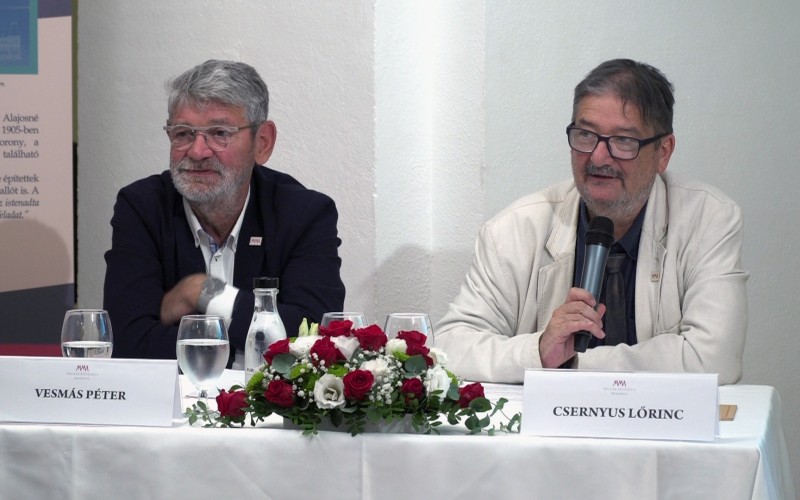 Vesmás Péter az MMA szegedi regionális elnöke  és Csernyus Lőrinc levezető elnök