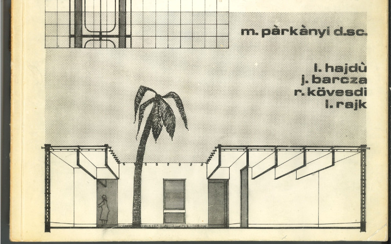 Párkányi Mihály munkáiból: Meleg, száraz éghajlatra tervezett házak nem-tektonikus építési rendszere, tanulmány (1976)