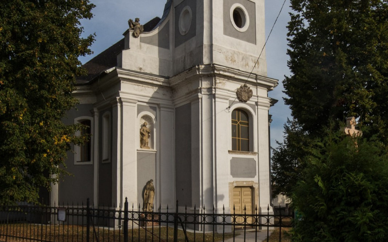 Hajmáskér, Szentháromság-templom, Nyirkos Zsófia, 2023, MÉM MDK Fotótár ltsz. 248.558D