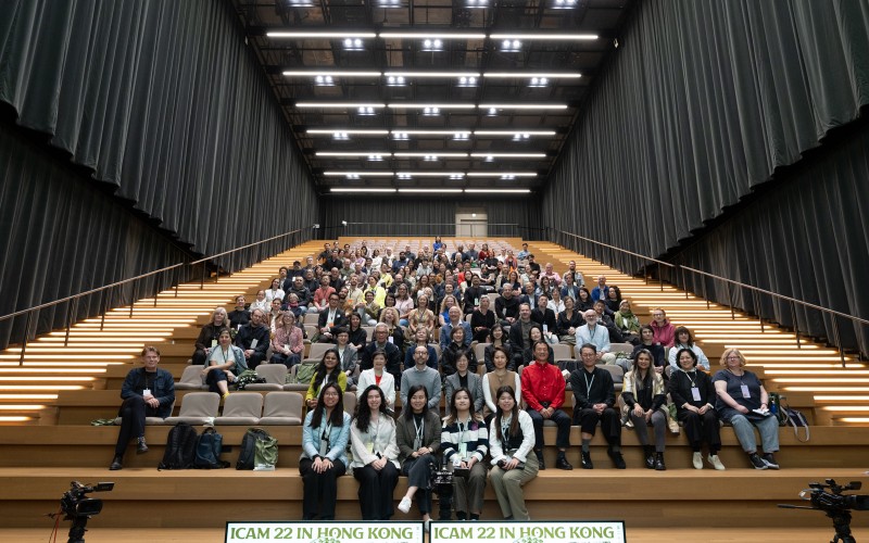 Csoportkép az ICAM22 résztvevőiről. Fotó © Felix S. C. Wong