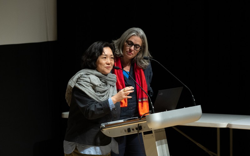 Ikko Yokoyama és Martien de Vletter, az ICAM új társelnökei. Fotó © Felix S. C. Wong