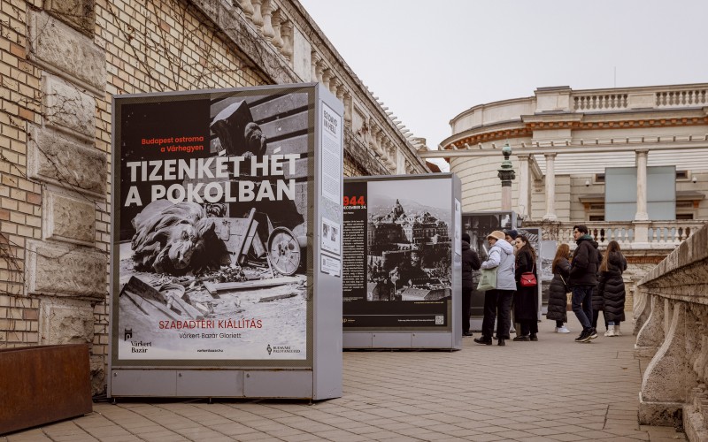 Tizenkét hét a pokolban-Budapest ostroma a Várhegyen, Fotó: Várkapitányság