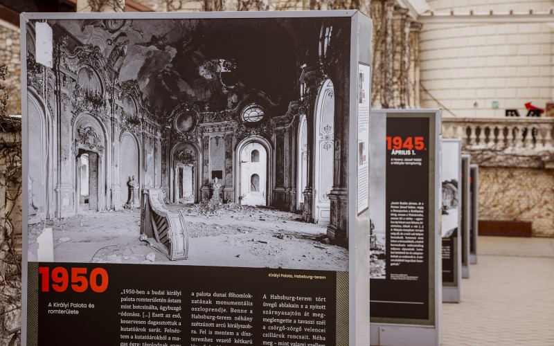Tizenkét hét a pokolban-Budapest ostroma a Várhegyen, Fotó: Várkapitányság