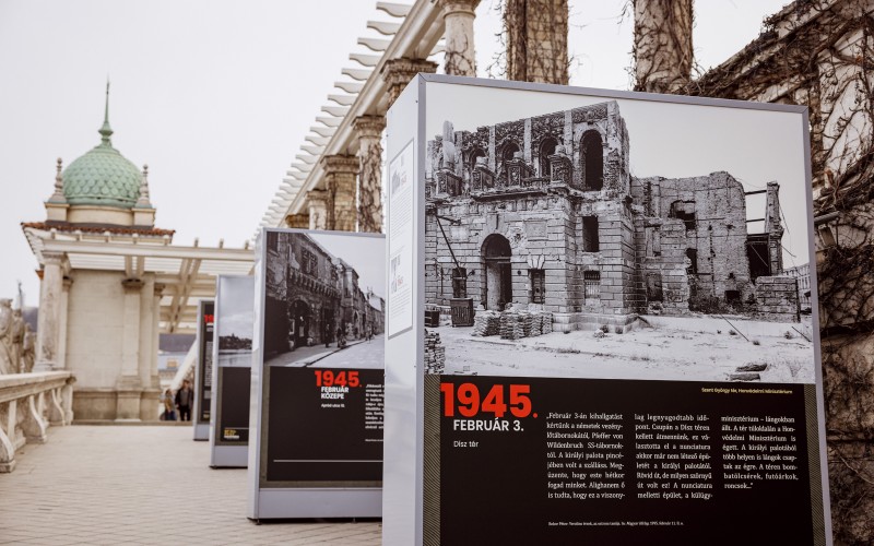 Tizenkét hét a pokolban-Budapest ostroma a Várhegyen, Fotó: Várkapitányság