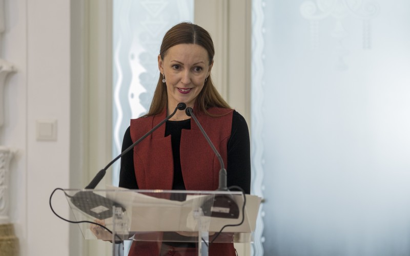 Kiss-Hegyi Anita, a Kulturális és Innovációs Minisztérium kulturális kapcsolatokért felelős államtitkára