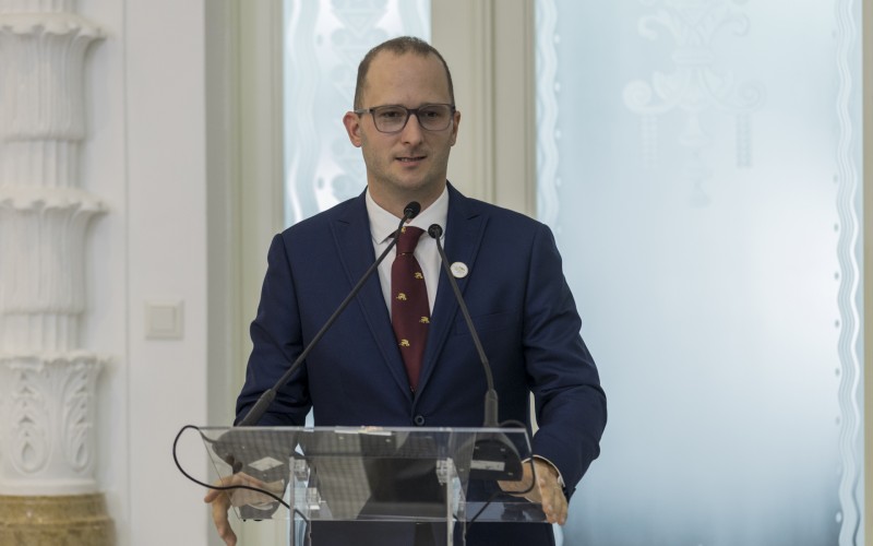 Szollár Péter, a Klebelsberg Emlékházat fenntartó Pro Cultura Nonprofit Kft. ügyvezető igazgatója